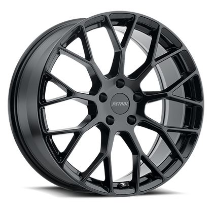 Petrol Wheels P2B GB 17x8 +40 5x112mm 72.1mm Gloss Black