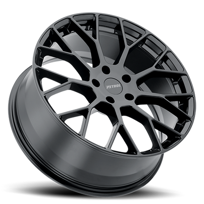 Petrol Wheels P2B GB 17x8 +40 5x112mm 72.1mm Gloss Black