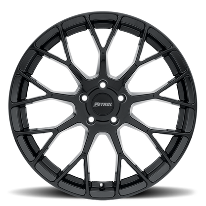 Petrol Wheels P2B GB 17x8 +40 5x112mm 72.1mm Gloss Black