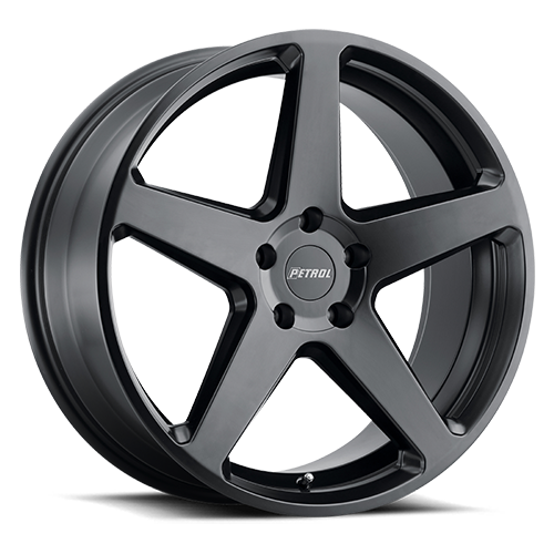 Petrol Wheels P2C GB 20x8.5 +35 5x120mm 76.1mm Semi Gloss Black