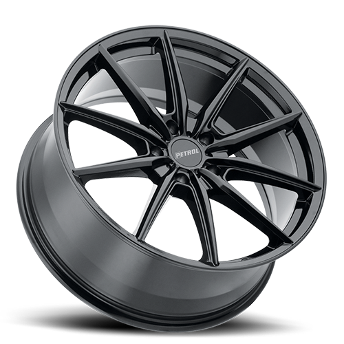 Petrol Wheels P4B GB 19x8 +40 5x108mm 72.1mm Gloss Black