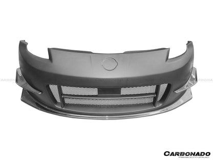 2003-2008 Nissan 350Z NM Style Front Bumper - Carbonado Aero