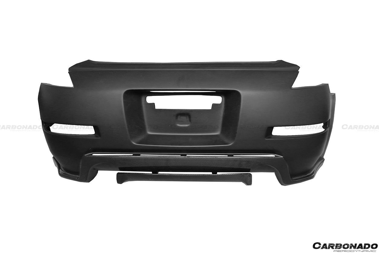 2003-2008 Nissan 350Z DL Style Rear Bumper - Carbonado