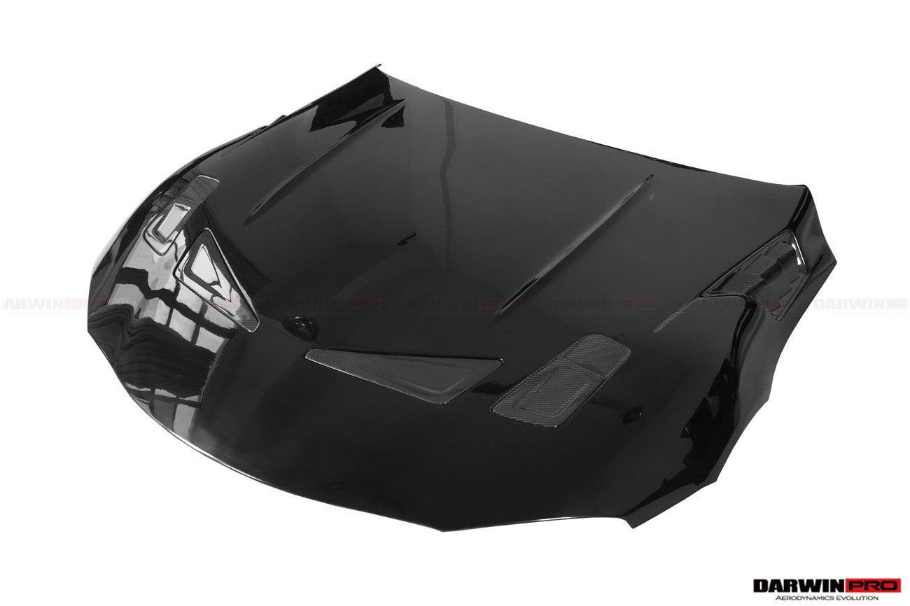 2019-UP Toyota GR Supra (J29/DB) A90 A91 BKSS Style Carbon Fiber Hood - DarwinPRO Aerodynamics