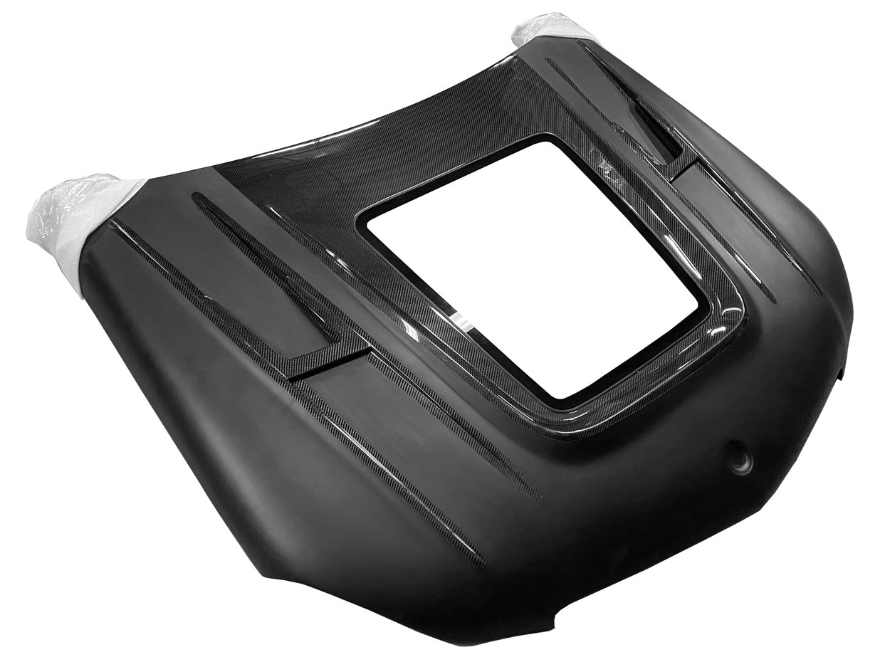 2012-2014 Mercedes Benz W204 C63 AMG IMP Performance Carbon Fiber Hood - DarwinPRO Aerodynamics