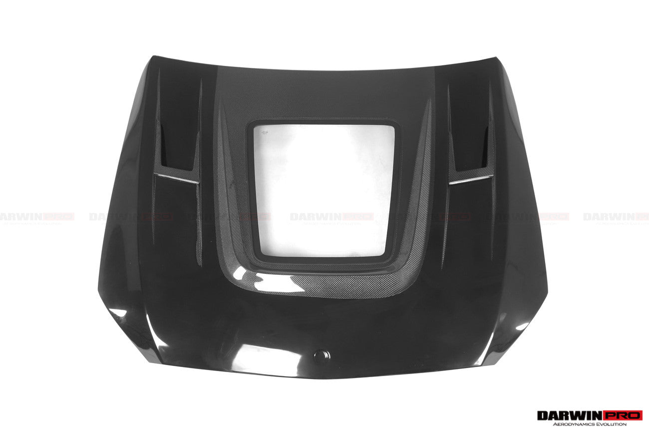 2015-2021 Mercedes Benz W205 C63/S AMG IMP Performance Partial Carbon Fiber Hood - DarwinPRO Aerodynamics
