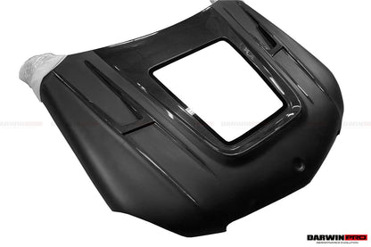 2015-2021 Mercedes Benz W205 C63/S AMG IMP Performance Partial Carbon Fiber Hood - DarwinPRO Aerodynamics