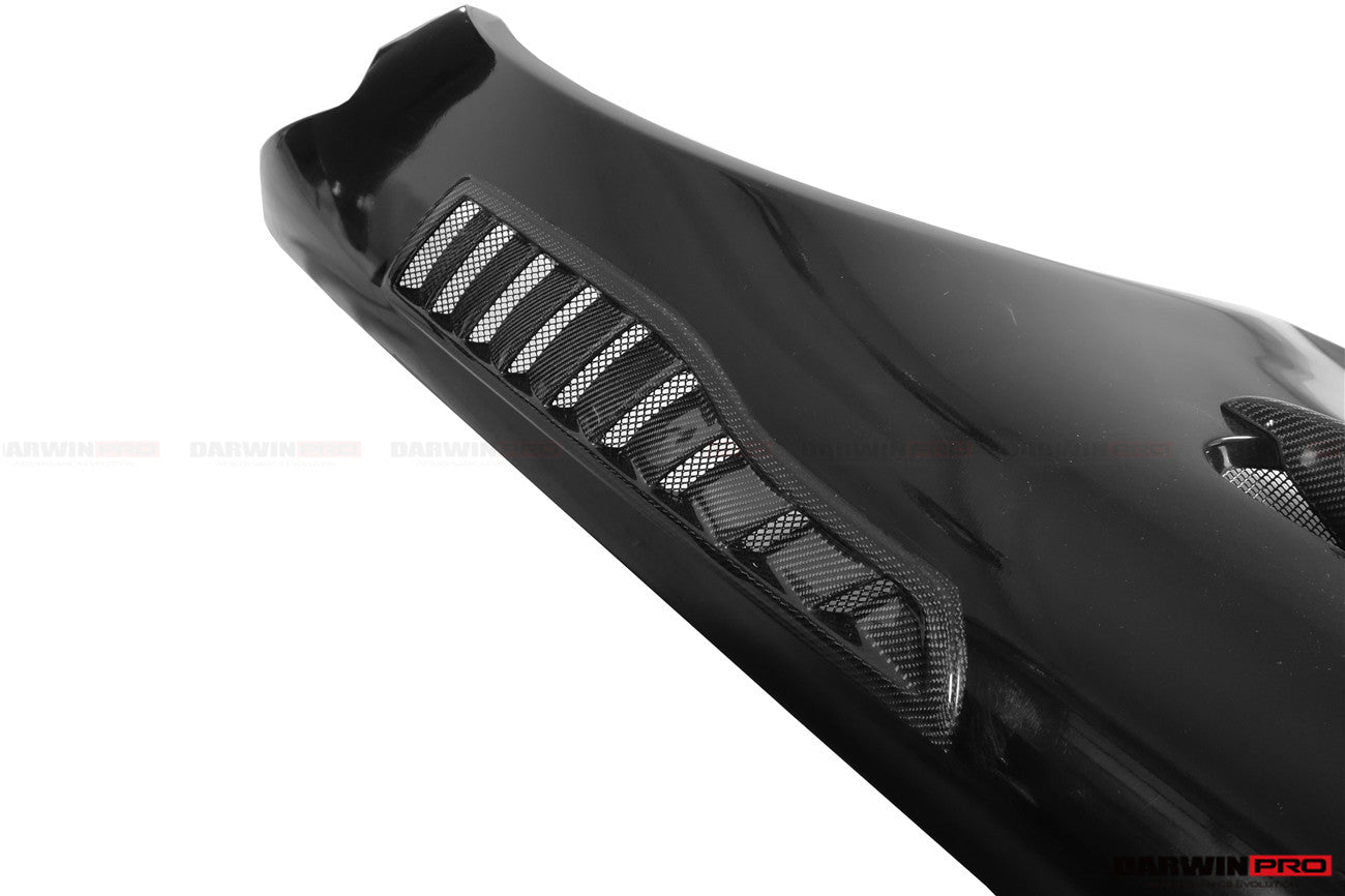 2015-2021 Mercedes Benz AMG GT/GTS/GTC/GTR BK Style Partial Carbon Fiber Front Fender - DarwinPRO Aerodynamics