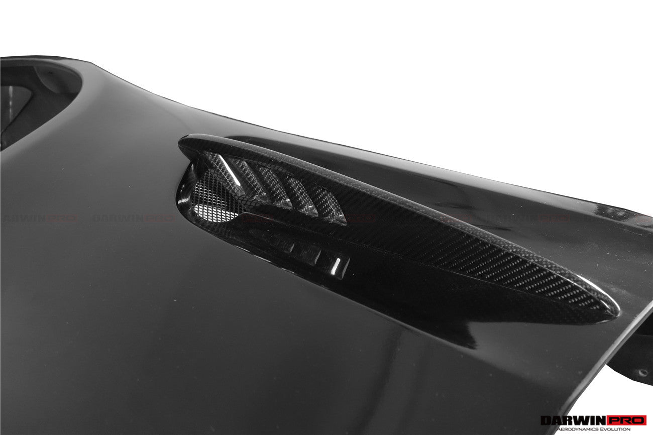 2015-2021 Mercedes Benz AMG GT/GTS/GTC/GTR BK Style Partial Carbon Fiber Front Fender - DarwinPRO Aerodynamics