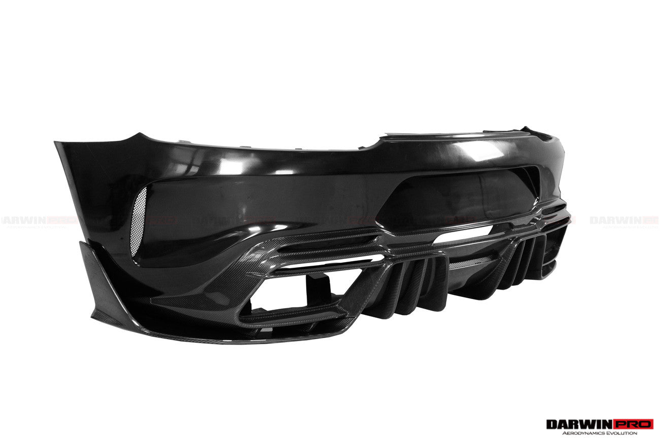 2015-2021 Mercedes Benz AMG GT/GTS IMPII Performance Part Carbon Fiber Rear Bumper - DarwinPRO Aerodynamics