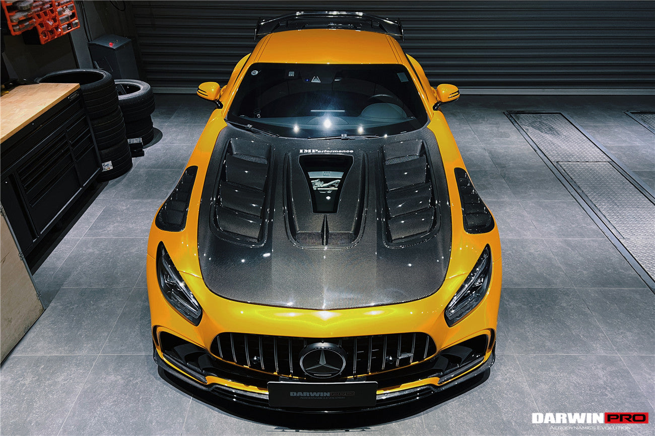 2015-2021 Mercedes Benz AMG GT/GTS/GTC/GTR IMPII Performance Carbon Fiber Hood - DarwinPRO Aerodynamics