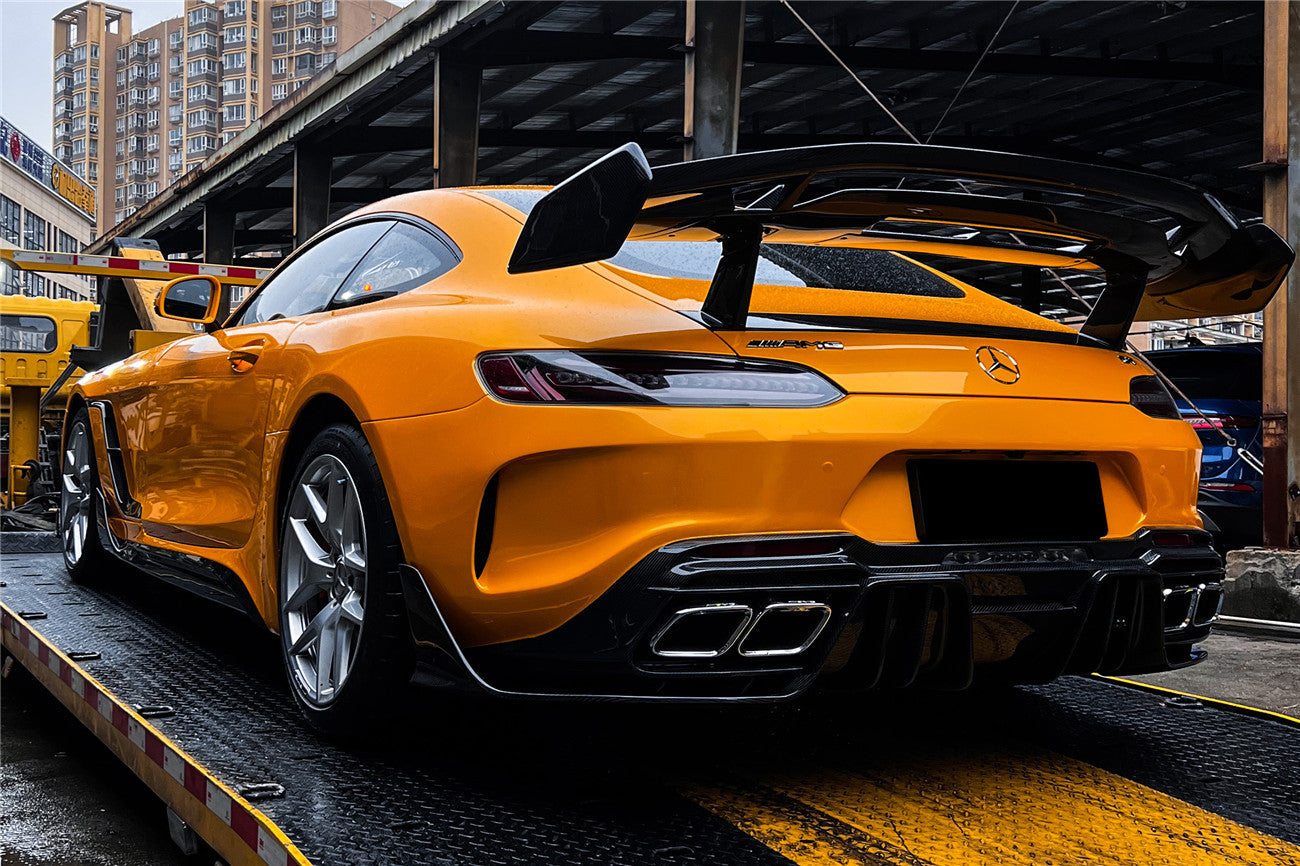2015-2021 Mercedes Benz AMG GT/GTS IMPII Performance Part Carbon Fiber Rear Bumper - DarwinPRO Aerodynamics