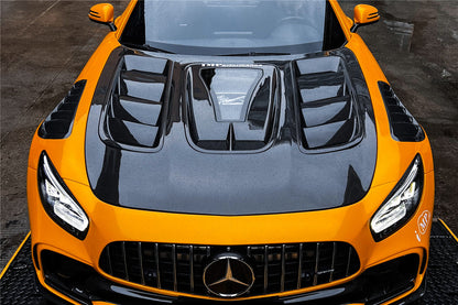 2015-2021 Mercedes Benz AMG GT/GTS/GTC/GTR IMPII Performance Carbon Fiber Hood - DarwinPRO Aerodynamics