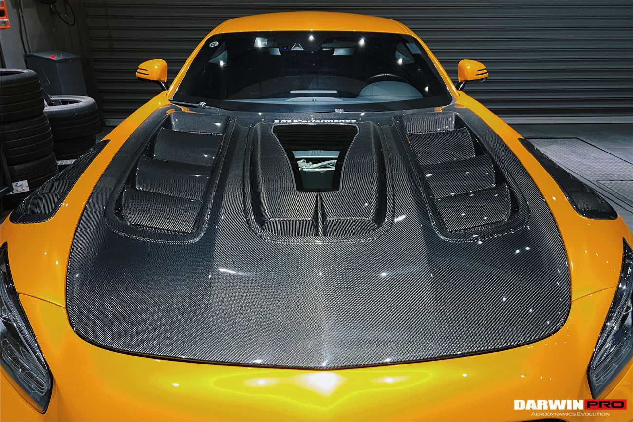 2015-2021 Mercedes Benz AMG GT/GTS/GTC/GTR IMPII Performance Carbon Fiber Hood - DarwinPRO Aerodynamics