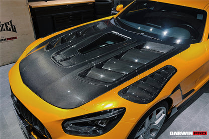 2015-2021 Mercedes Benz AMG GT/GTS/GTC/GTR IMPII Performance Carbon Fiber Hood - DarwinPRO Aerodynamics