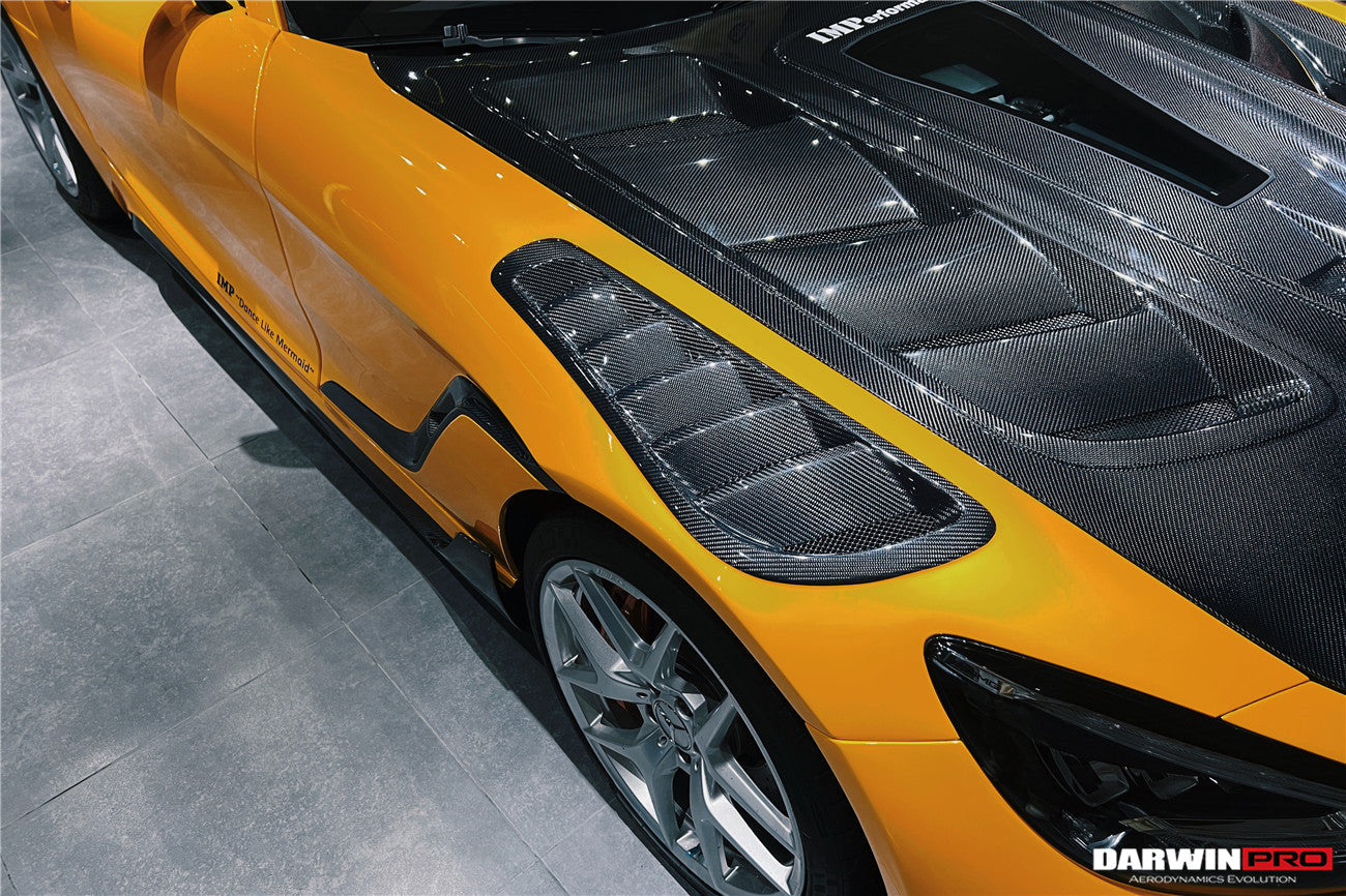 2015-2021 Mercedes Benz AMG GT/GTS/GTC IMPII Performance Part Carbon Fiber Front Fender - DarwinPRO Aerodynamics