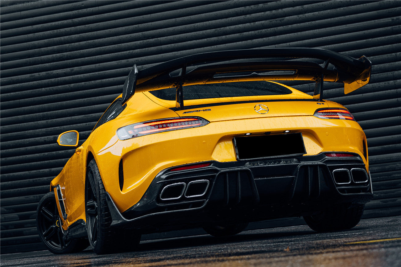 2015-2021 Mercedes Benz AMG GT/GTS IMPII Performance Part Carbon Fiber Rear Bumper - DarwinPRO Aerodynamics