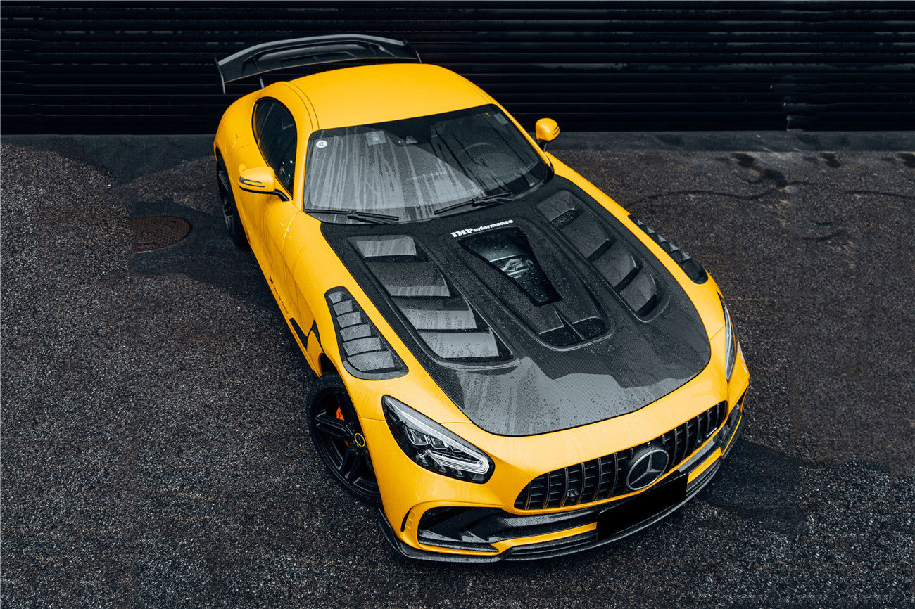 2015-2021 Mercedes Benz AMG GT/GTS/GTC/GTR IMPII Performance Carbon Fiber Hood - DarwinPRO Aerodynamics