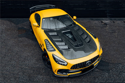 2015-2021 Mercedes Benz AMG GT/GTS/GTC/GTR IMPII Performance Carbon Fiber Hood - DarwinPRO Aerodynamics