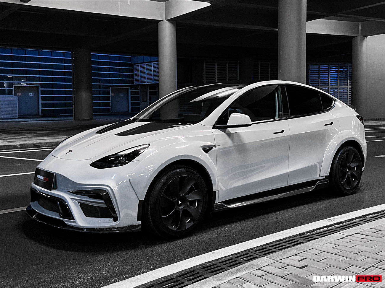 2020-2023 Tesla Model Y IMP Performance Carbon Fiber Hood - DarwinPRO Aerodynamics