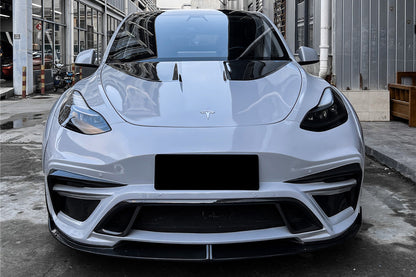 2020-2022 Tesla Model Y IMP Performance Carbon Fiber Front Bumper - DarwinPRO Aerodynamics