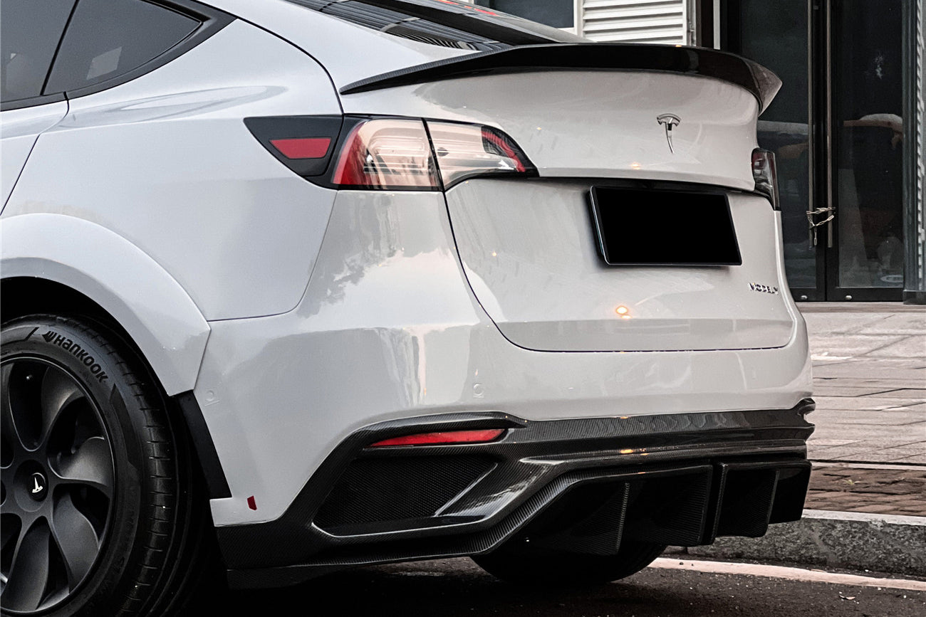 2020-2023 Tesla Model Y IMP Performance Carbon Fiber Rear Bumper - DarwinPRO Aerodynamics