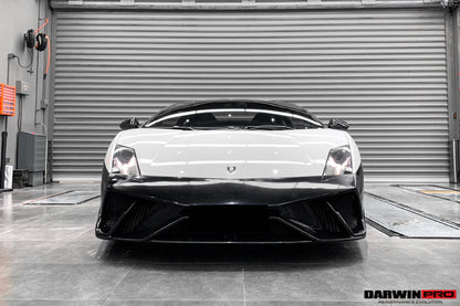 2009-2014 Lamborghini Gallardo BKSS Style Front Bumper - DarwinPRO Aerodynamics
