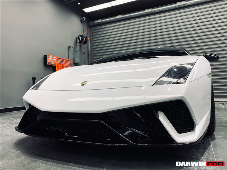 2009-2014 Lamborghini Gallardo BKSS Style Front Bumper - DarwinPRO Aerodynamics