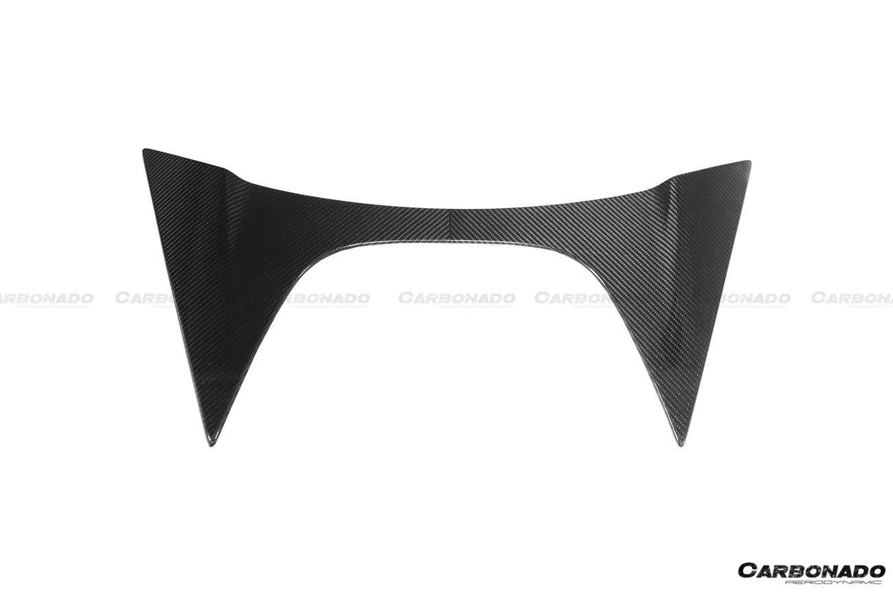 2017-2022 McLaren 720s DRY Carbon Fiber Engine Cover Replacement - Carbonado Aero