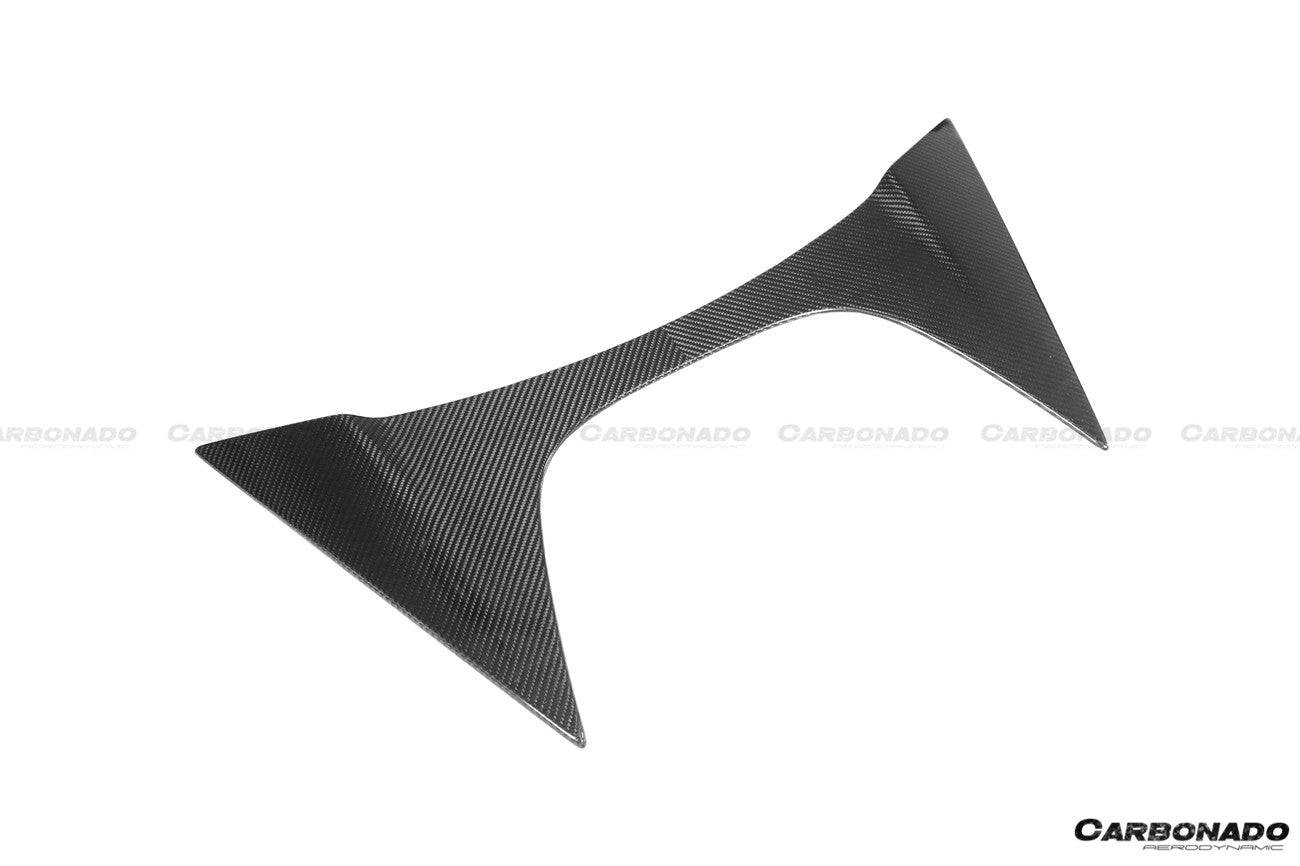 2017-2022 McLaren 720s DRY Carbon Fiber Engine Cover Replacement - Carbonado Aero