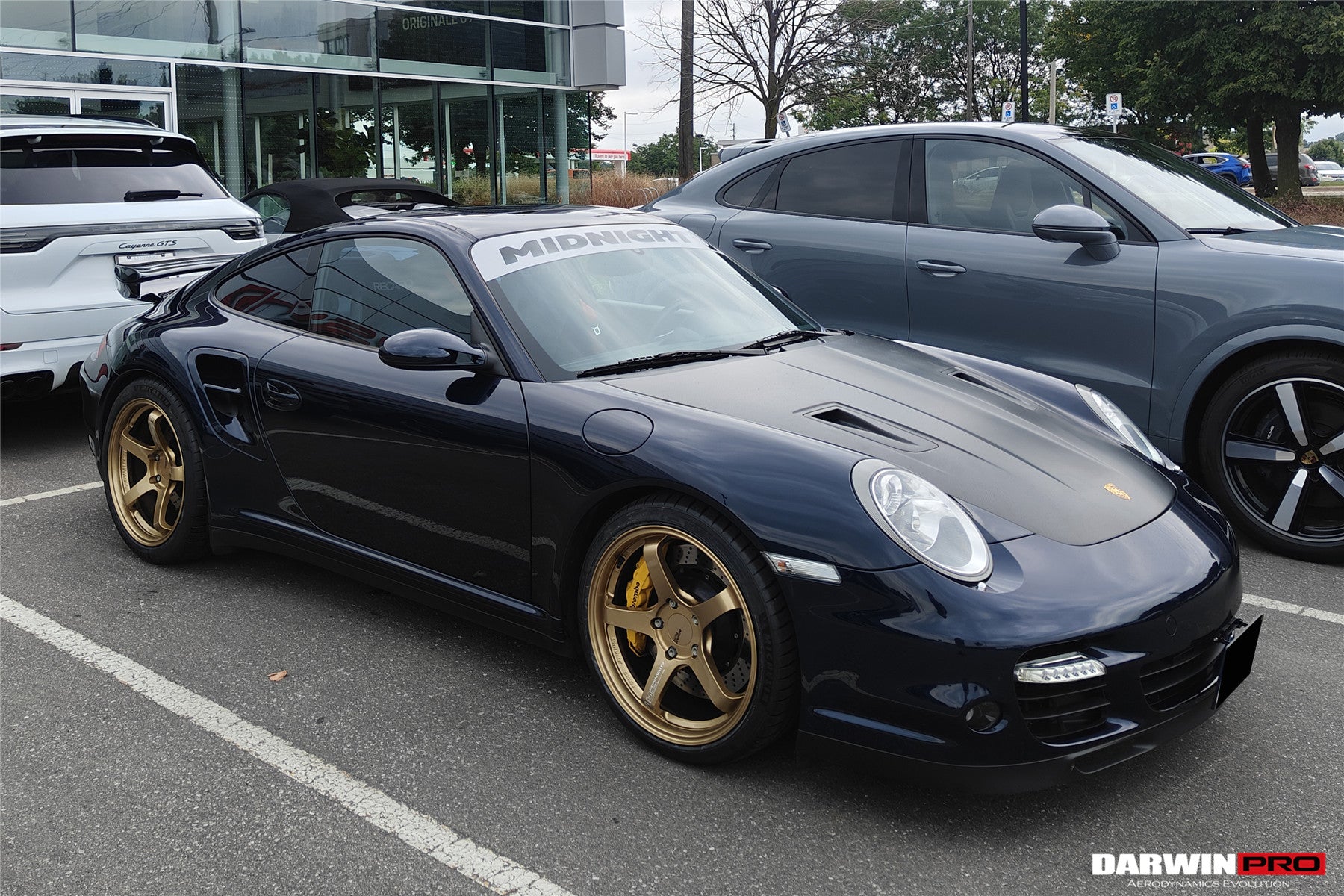 DarwinPRO 2005-2012 Porsche 911 997 Carrera & S & 4S & Turbo & 06-12 Cayman 987 GT2RS Style Hood - DarwinPRO Aerodynamics