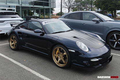 DarwinPRO 2005-2012 Porsche 911 997 Carrera & S & 4S & Turbo & 06-12 Cayman 987 GT2RS Style Hood - DarwinPRO Aerodynamics