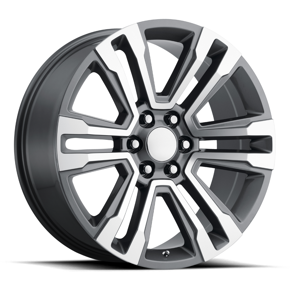 Performance Replica Wheels PR182 GM 20x9 +24 6x139.7mm 78.1mm Gunmetal Machined