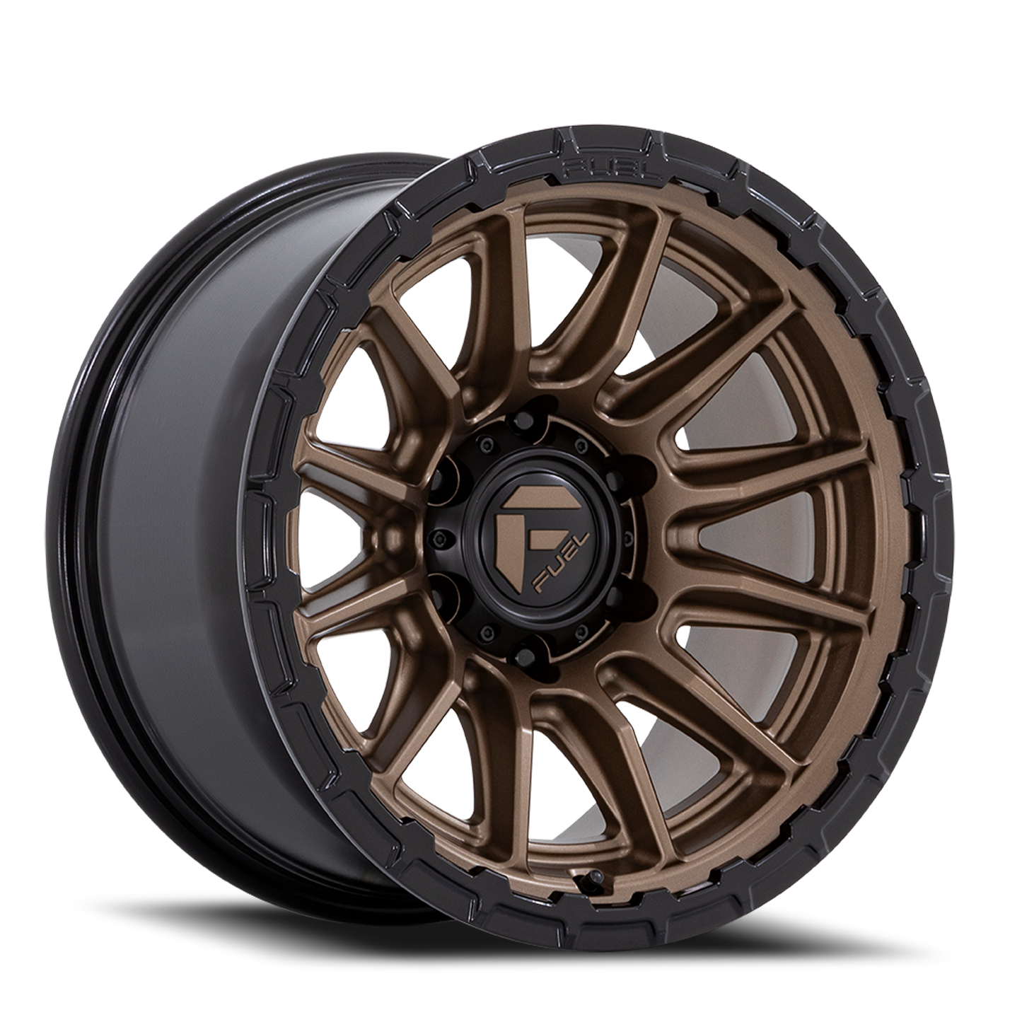 Fuel Off-Road Piston FC866 ZB 17x9 +1 5x127mm 71.5mm Matte Bronze Gloss Black Lip