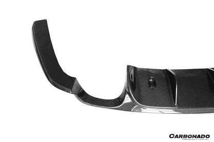 2012-2015 Porsche 911 991.1 Carrera S 2C GT3V Style  Rear Bumper With Diffuser (For Quad-Exhaust)