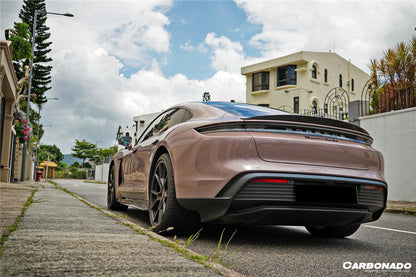 2019-2022 Porsche Taycan/4/4S/GTS/TURBO OD Style Trunk Spoiler - Carbonado