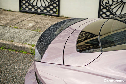 2019-2022 Porsche Taycan/4/4S/GTS/TURBO OD Style Trunk Spoiler - Carbonado