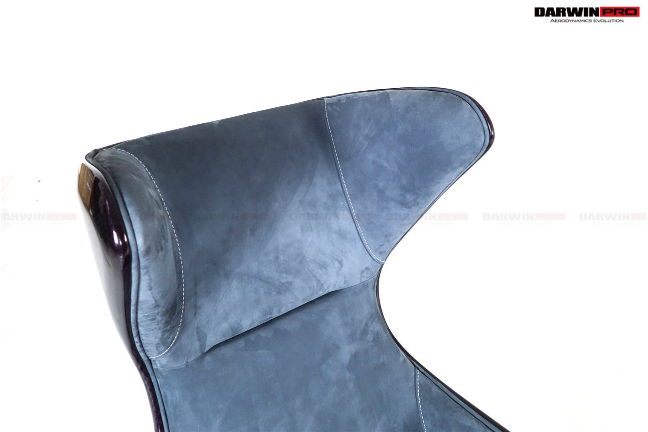 DARWINPRO 4x4  WEAVE CARBON FIBER URBAN LONDON GREY COLOR LOUNGE CHAIR - DarwinPRO Aerodynamics