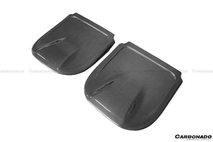 2014-2017 Infiniti Q50 Sedan OEM Style Dry Carbon Fiber Seat back Replacement - Carbonado Aero