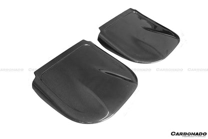 2014-2017 Infiniti Q50 Sedan OEM Style Dry Carbon Fiber Seat back Replacement - Carbonado Aero