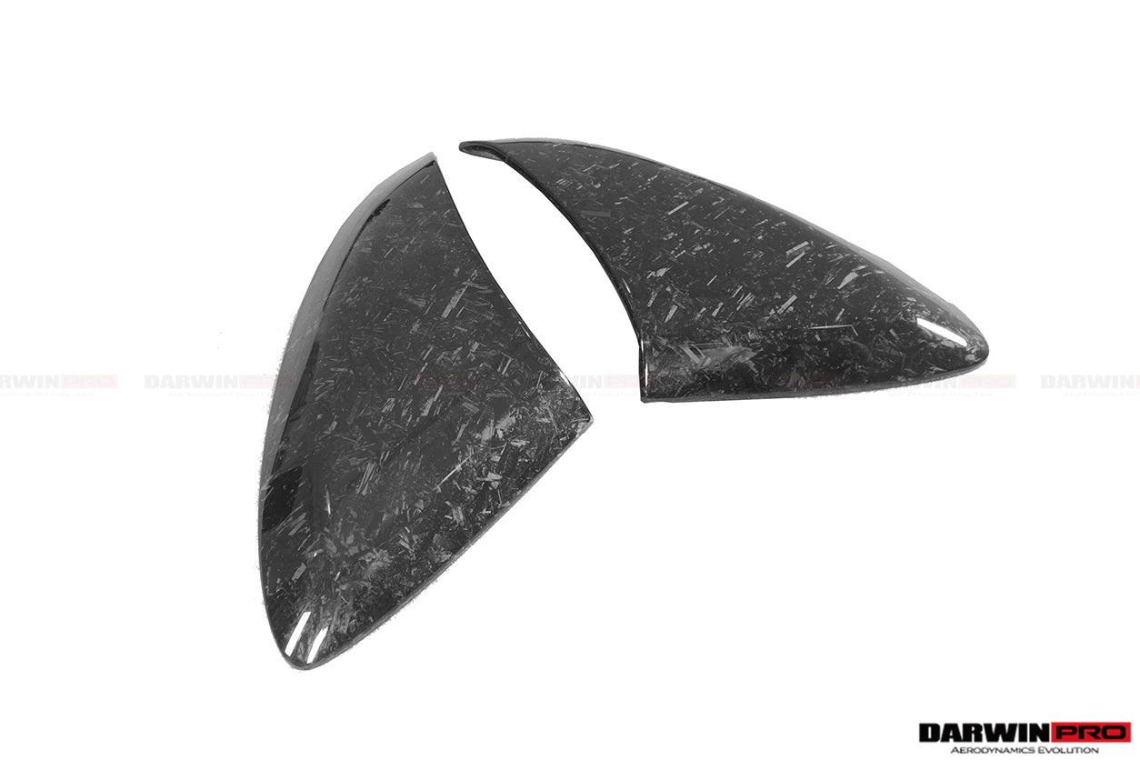 2018-2021 McLaren 600lt Carbon Fiber Quarter Panel Side Scoops - DarwinPRO Aerodynamics