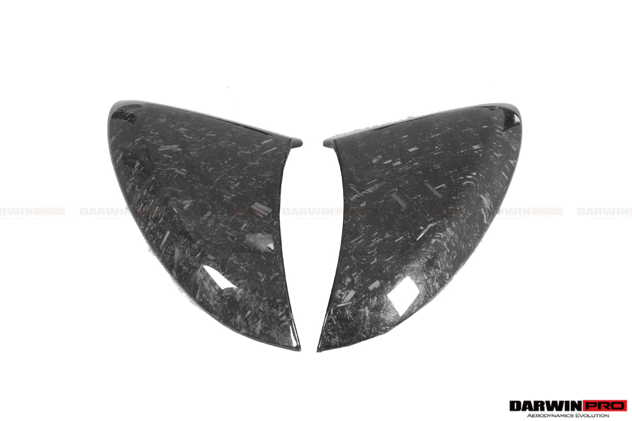 2018-2021 McLaren 600lt Carbon Fiber Quarter Panel Side Scoops - DarwinPRO Aerodynamics
