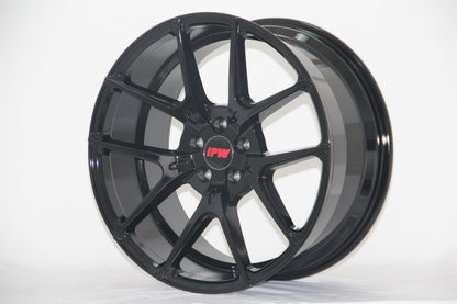 E1405 Gloss Black 20x10 ET40 5.114 – (Square Set of 4)