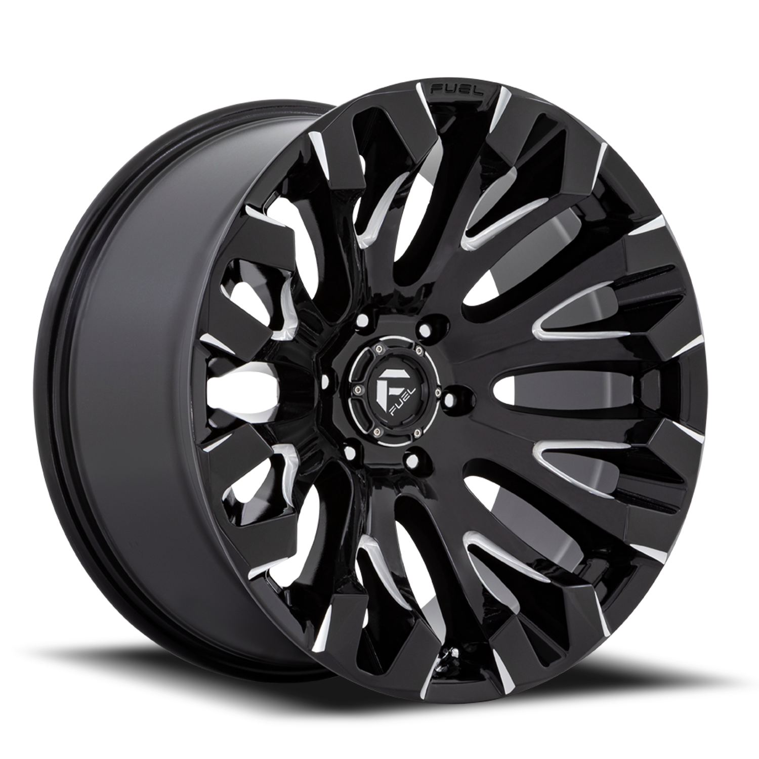 Fuel Off-Road Quake D828 20x10 -18 5x127mm 71.5mm Gloss Black Milled