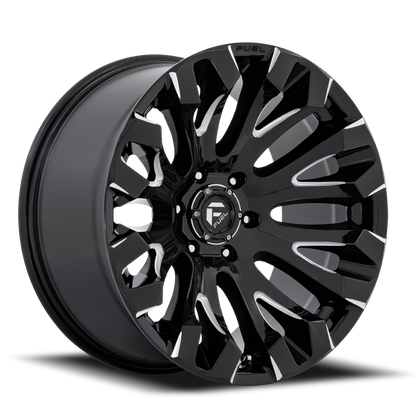 Fuel Off-Road Quake D828 20x10 -18 8x170mm 125.1mm Gloss Black Milled