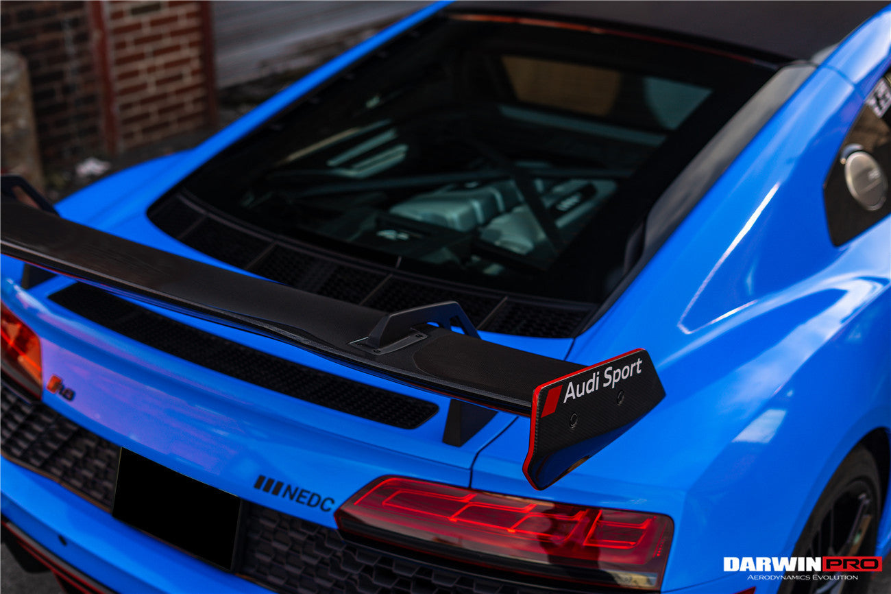 2016-2023 Audi R8 GEN2/GEN3 Coupe ONLY IMPII Carbon Fiber Trunk Wing - DarwinPRO Aerodynamics