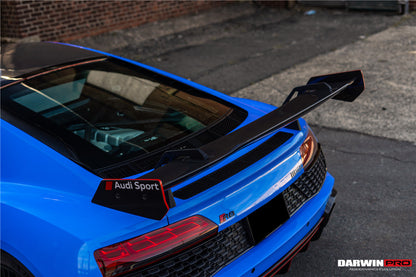 2016-2023 Audi R8 GEN2/GEN3 Coupe ONLY IMPII Carbon Fiber Trunk Wing - DarwinPRO Aerodynamics