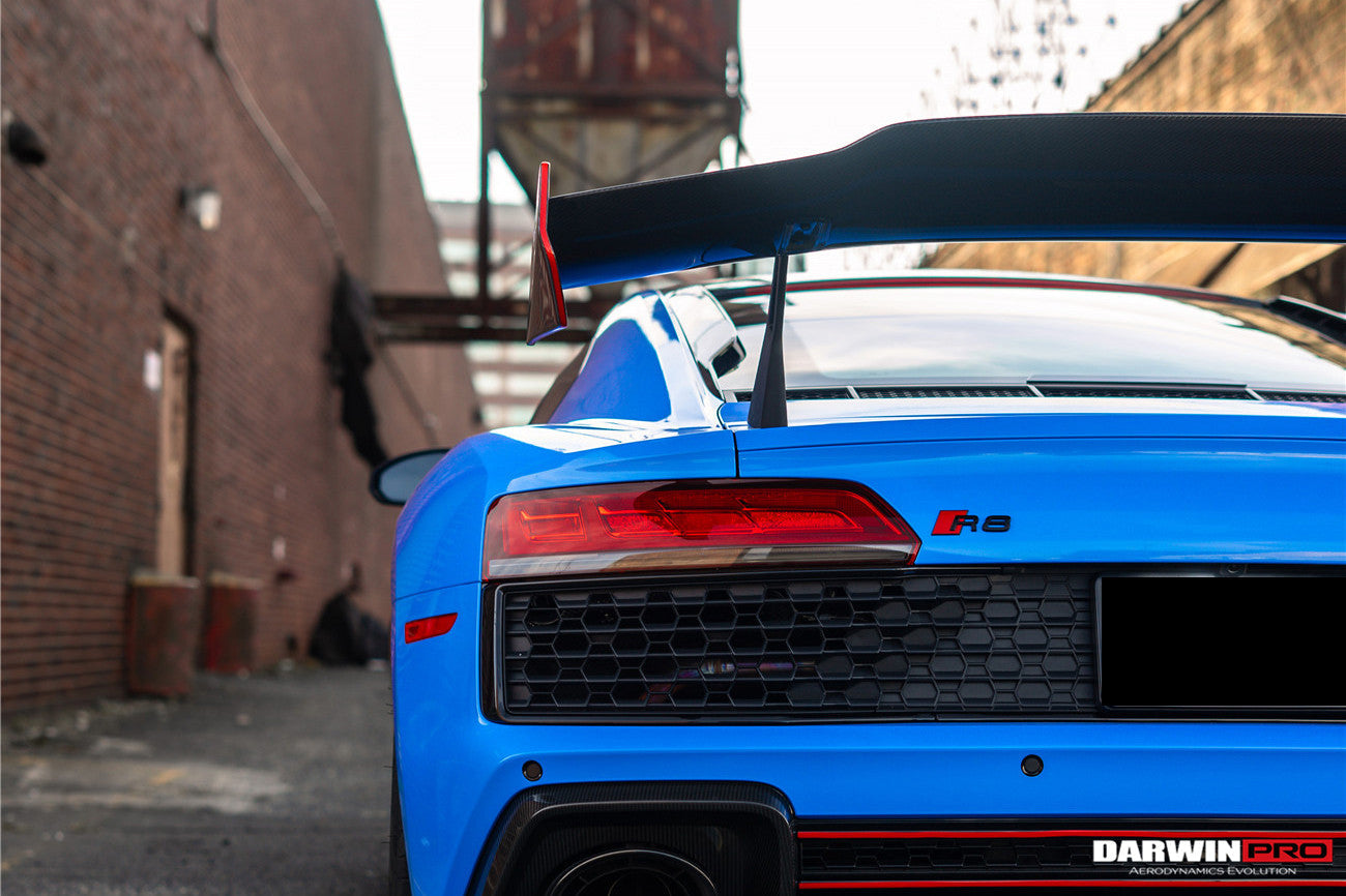 2016-2023 Audi R8 GEN2/GEN3 Coupe ONLY IMPII Carbon Fiber Trunk Wing - DarwinPRO Aerodynamics