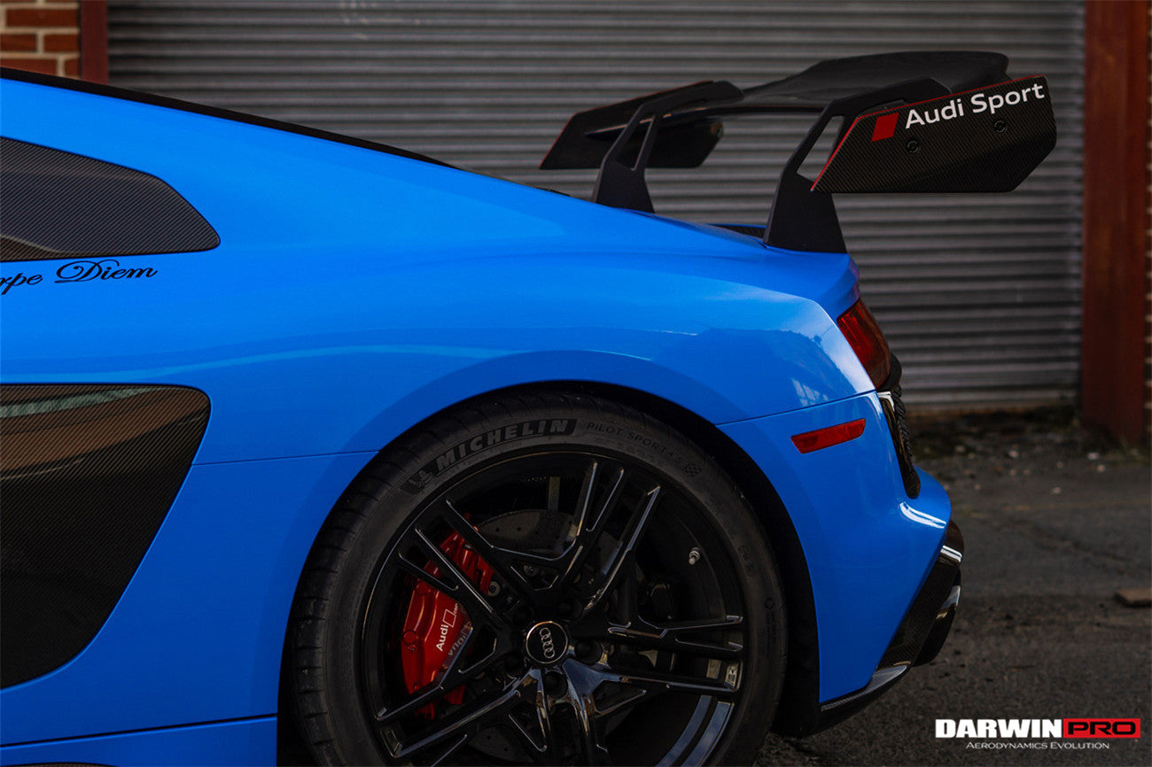 2016-2023 Audi R8 GEN2/GEN3 Coupe ONLY IMPII Carbon Fiber Trunk Wing - DarwinPRO Aerodynamics
