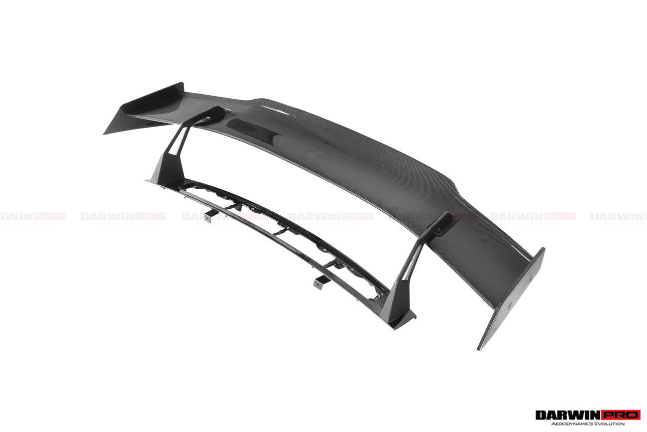 2016-2019 Audi R8 GEN2 V10 PLUS Coupe ONLY IMPII Carbon Fiber Trunk Wing w/ Base - DarwinPRO Aerodynamics